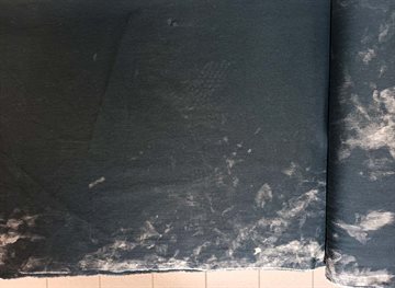 Handyed black jeans